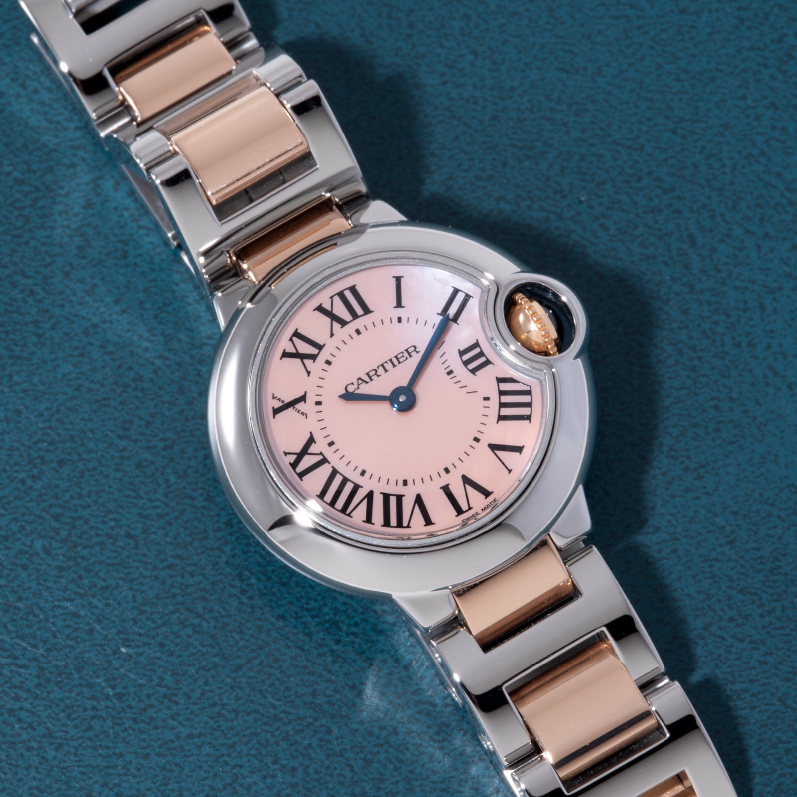 Cartier Ballon Bleu Two-Tone 'Pink MOP'