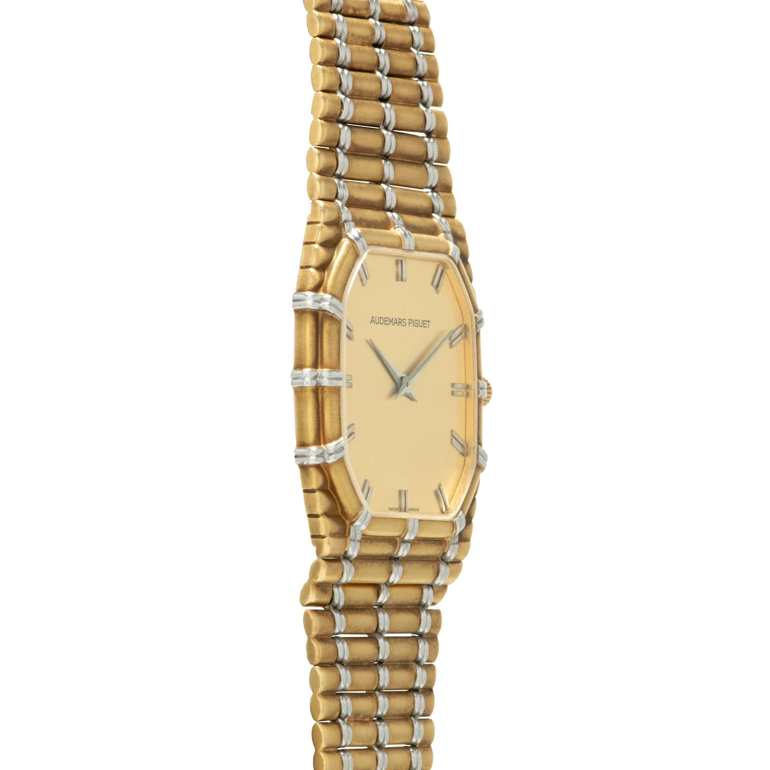 Audemars Piguet Two Tone 'Bamboo' Dress Watch — view 5