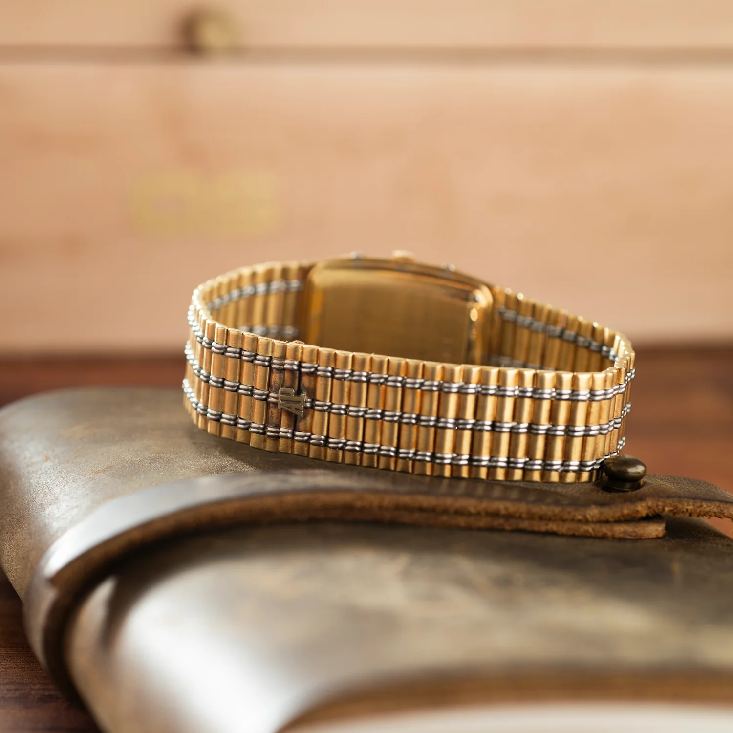Audemars Piguet Two Tone 'Bamboo' Dress Watch — view 7