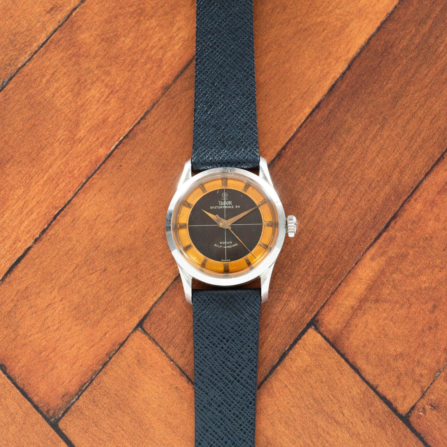 Tudor Oyster Prince Tropical "Tuxedo" — view 7