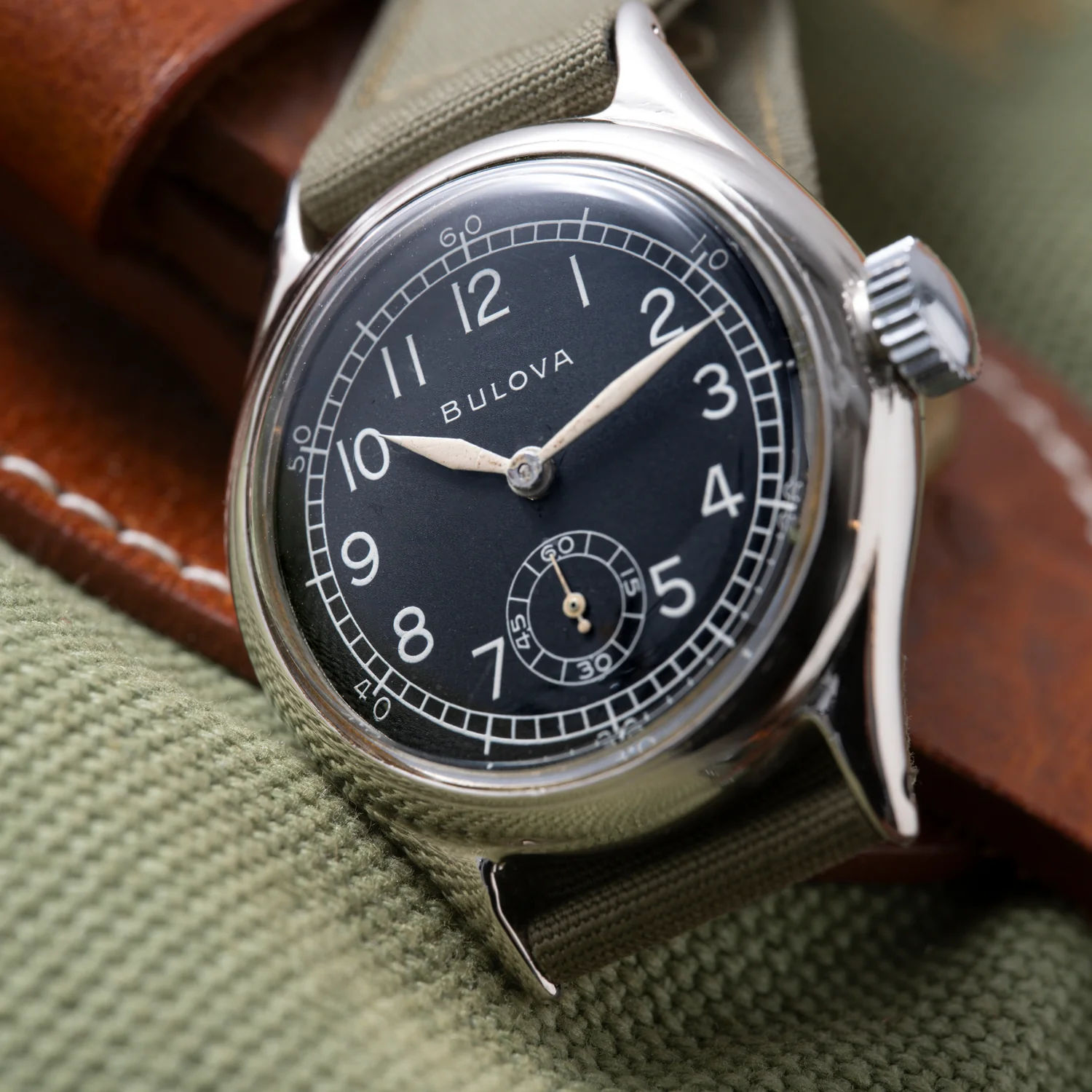 Bulova WWII 'ORD DEPT USA' Military Watch — view 9